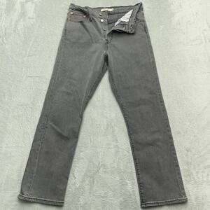 Levi's Women's Wedgie‎ Straight Jeans Charcoal Gray W30 L28